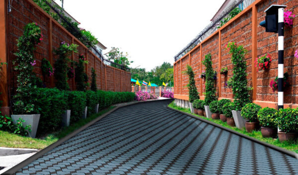 บล็อกปูพื้น เอสซีจี รุ่น รวมลาย - IM 25