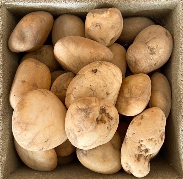 หินประดับ สีเหลือง กลม เบอร์ 1-5 - Image 2